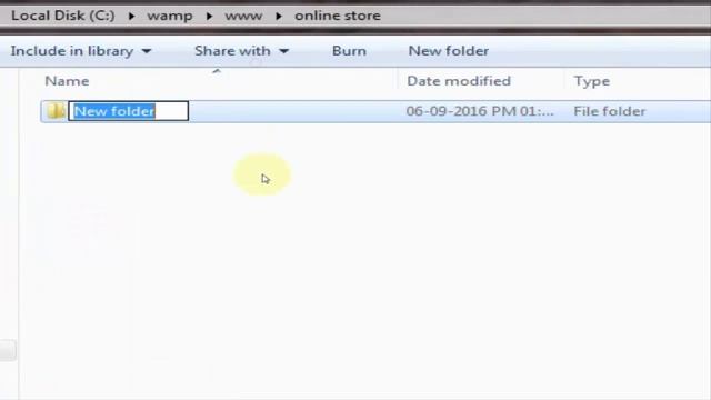 E Commerce Website Development In PHP With PDO Part 3 Creating Important Folders