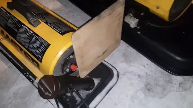 Тест дизельной тепловой пушки Master B70 20кВт. при -20с. смотреть онлайн