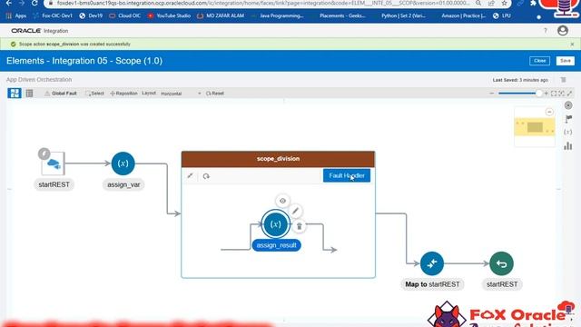 18. Scope - Fault Handler : Exception handling in Oracle integration | How to handle exception смотреть онлайн