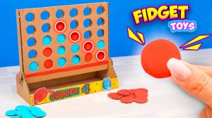 Как сделать настольную игру Собери 4 своими руками Игра для двоих