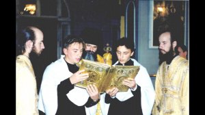 Хиротесия во чтеца в 1999 году в Санкт-Петербургской Духовной Академии.