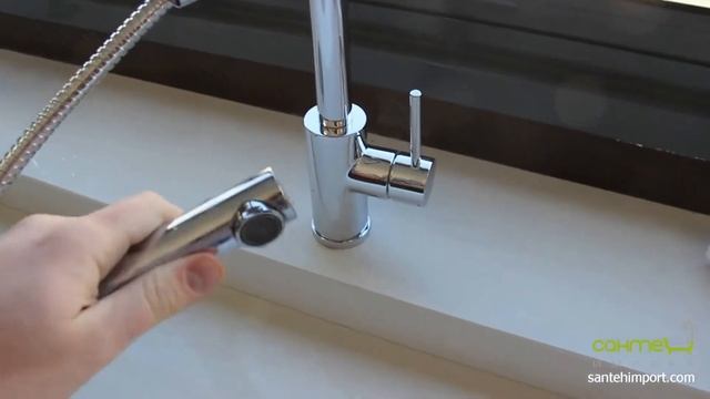 Презентация испанского кухонного смесителя Lex Tres Kitchen 1.81.437 Хром (www.santehimport.com)