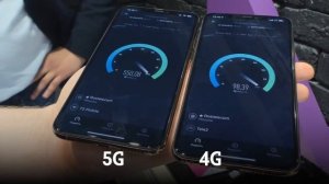 Сравнение скорости сетей 4G и 5G