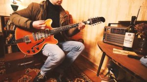 ORFEUS ORPHEUS 12-STRING Semi-Hollow Electric Guitar RARE Soviet Vintage USSR