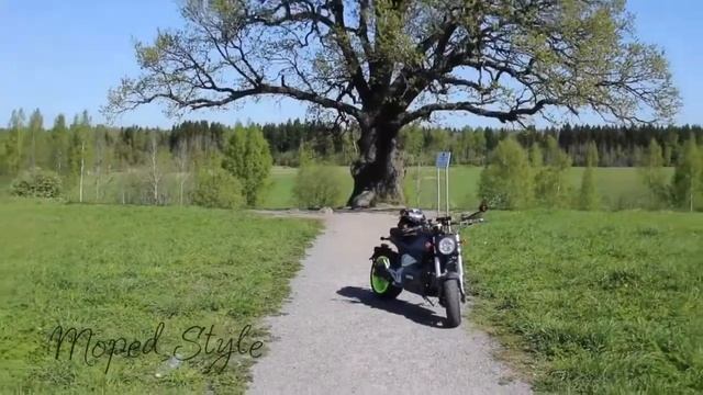 Кастом Электромопед Тест Драйв