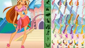 Winx Dress Flora | Винкс Одень Флору