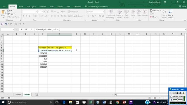 Extract all 7 digit numbers from a list in Excel смотреть онлайн