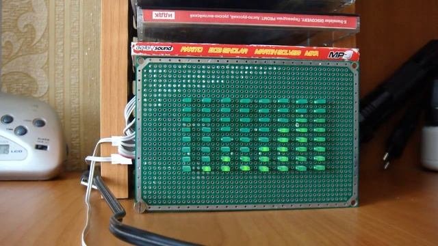 Анализатор спектра звука на Avr контроллере Atmega8.