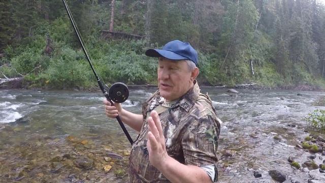 Рыбалка на хариуса в Горном Алтае в проводку. Тест Катушки Нельма на новом спиннинге!