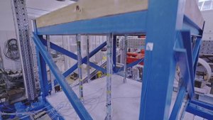 Проект испытания фальшпола на сейсмостойкость на базе ЛИСМИиК НИУ МГСУ