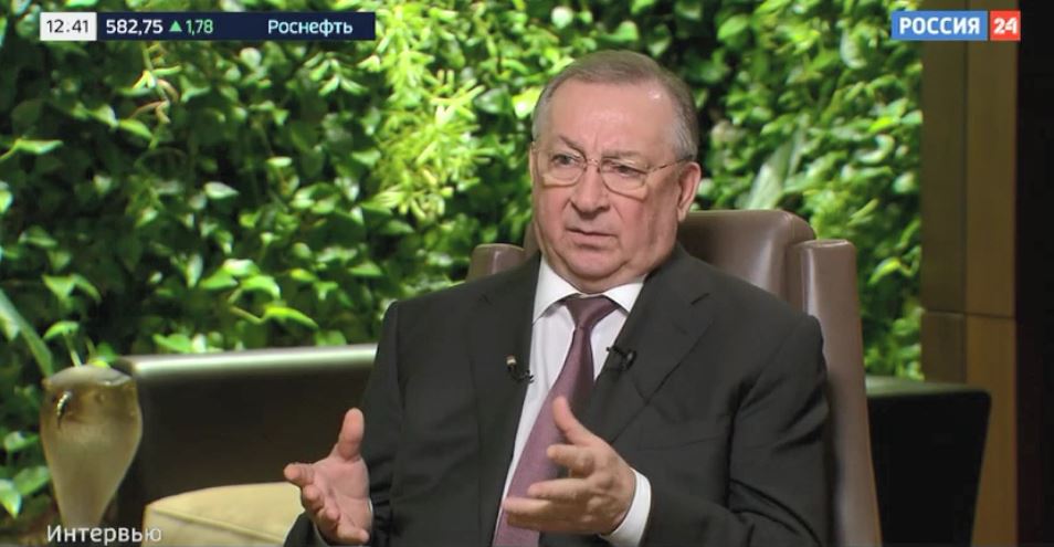 Интервью президента ПАО «Транснефть» Н.П. Токарева телеканалу «Россия 24»