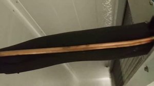 Мясной цех (4). Камера хранения охлаждённого мяса на крюках.