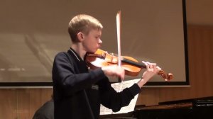 "Интродукция и тарантелла" Пабло Сарасате  Илья Еремеев 15 лет