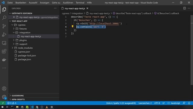 Software Tests automatisieren mit Cypress смотреть онлайн