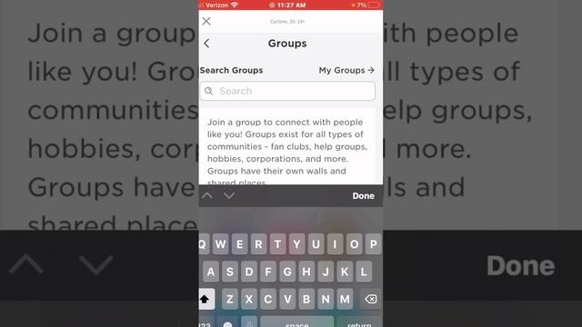 How to join our new Roblox group!