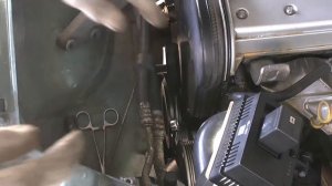 Ремонт натяжного ролика ремня генератора Opel vectra B 1.8