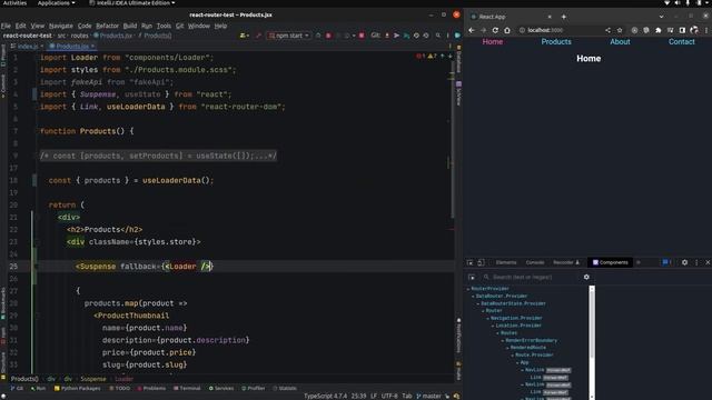 Loading Data with React Router смотреть онлайн