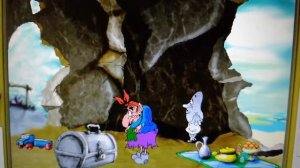 Мультик про привидение и Бабу-Ягу