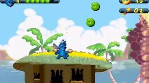 Lilo  and  Stitch 2 - Haemsterviel Havoc (GBA / Game Boy Advance) - Levels 1-4 GamePlay