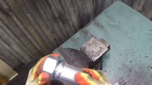 Снятие муфты с рукава высокого давления (РВД)
