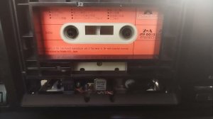 Sony TC-K311. Проверка воспроизведения после ремонта.