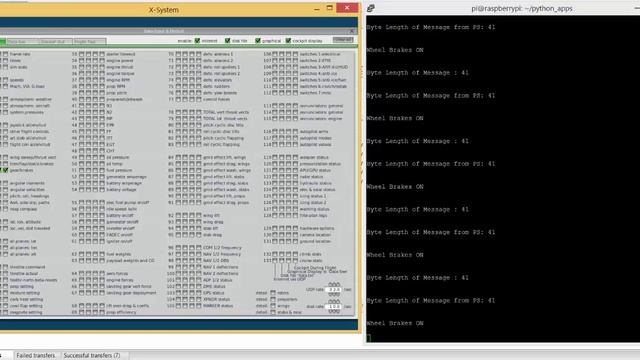 Connecting RaspberryPi to XPlane смотреть онлайн