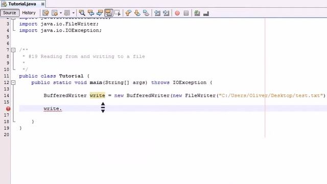 Java Tutorial Java For Beginners Part 19 File Reading Writing смотреть онлайн
