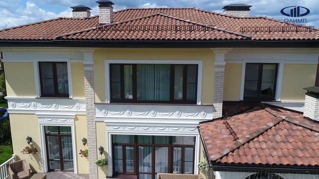 Дом, где живет лето - коттедж по Новой Риге в классическом стиле смотреть онлайн