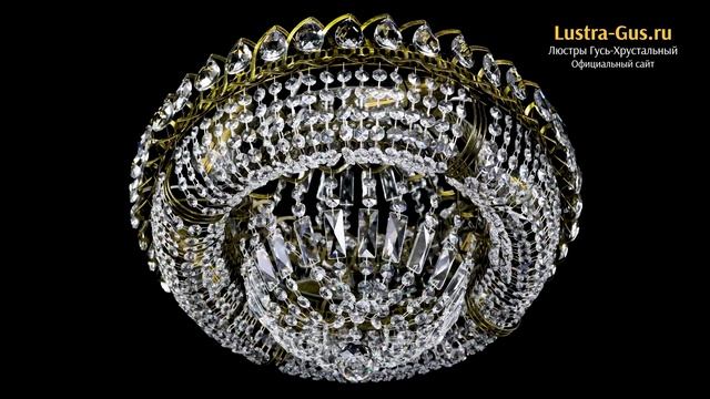 Хрустальная люстра «Кольцо Классика под бронзу» - Гусь-Хрустальный завод