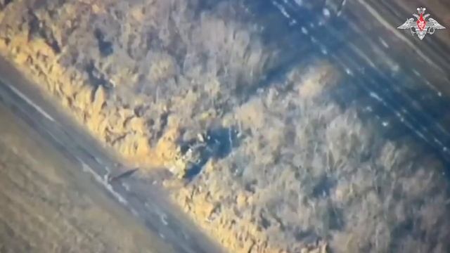 Подразделение БпЛА ВДВ уничтожило спаренную зенитную установку ЗУ-23 ВСУ