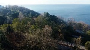 Вид на море. Санаторий "Прибой". г.Джубга, Краснодарский край.