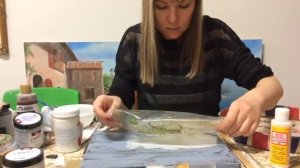 Мастер-класс «Декупаж на холсте»