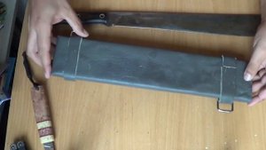 Самодельные ножны для мачете или видео в защиту рукожопов