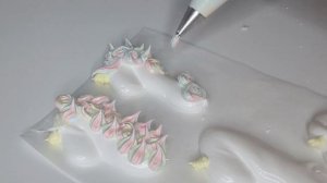 Идеи для безе/Единороги/Как сделать безе единорог просто и быстро