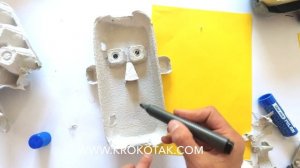 EGG CARTON PORTRAITS