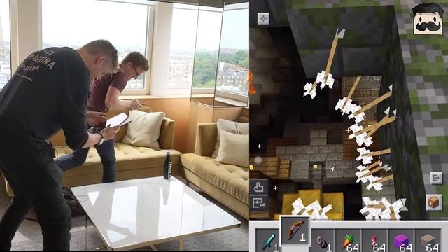 I got to play MINECRAFT EARTH (early) смотреть онлайн