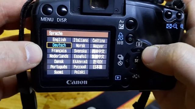 How to Change Language on #Canon EOS 1000D Camera смотреть онлайн