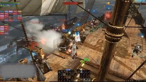 Archeage манёвры на море.