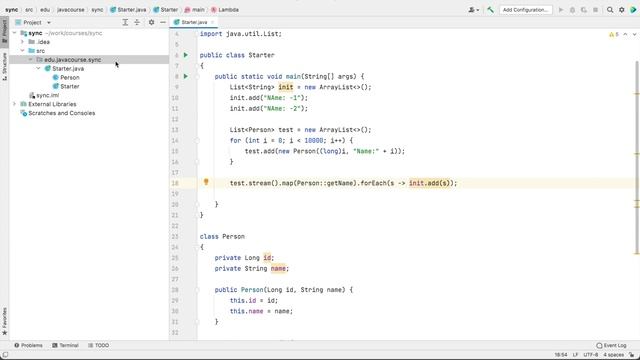 Выпуск 37. ParallelStream и потокобезопасность (thread-safe). смотреть онлайн