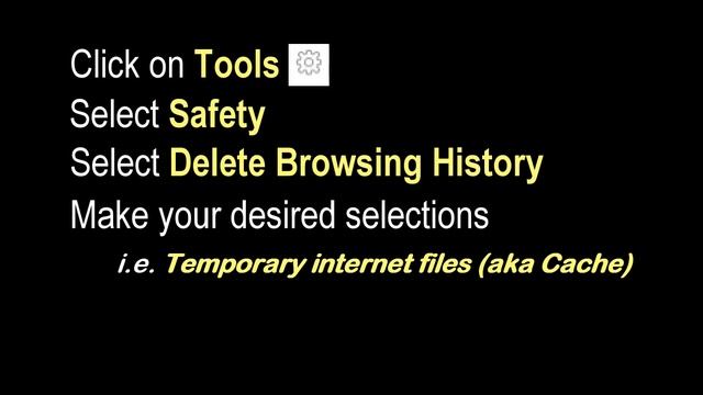 Clearing Your Internet Cache смотреть онлайн