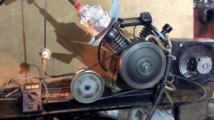 Двигатель Стирлинга из компрессора. Часть 3. Compressor Stirling engine. Part 3