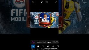 Как сделать свою карточку в FIFA MOBILE 18