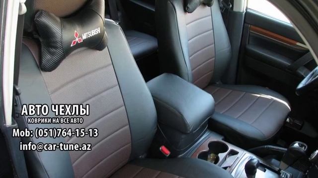 Mitsubishi Pajero 3-4 Чехлы сидений Premium смотреть онлайн