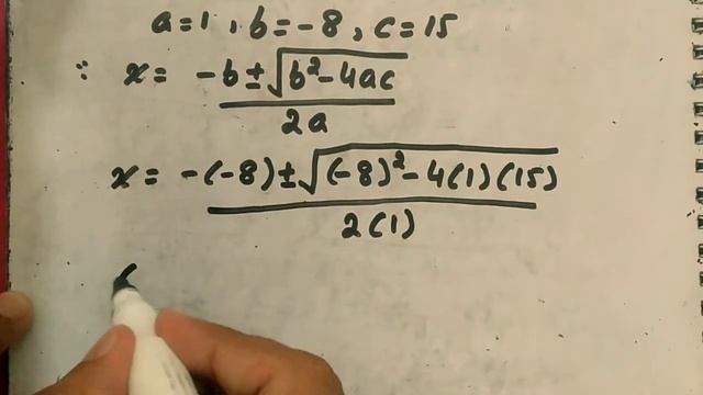 Solve x²-8x+15=0 by quadratic formula||Quadratic equations||Quadratic Formula смотреть онлайн