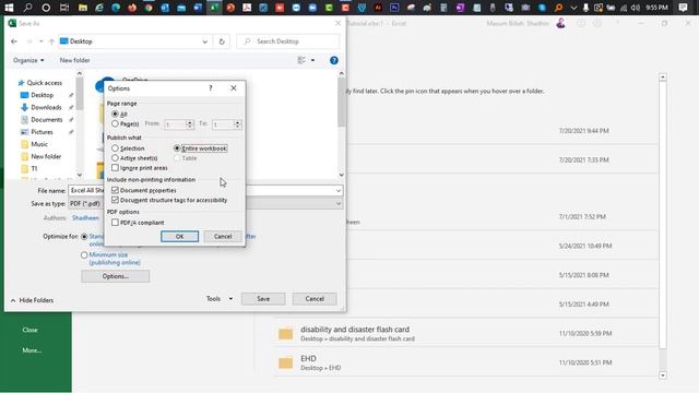 How to Convert Excel Workbook’s All Sheets into a PDF || Excel Multiple Sheets Into One Pdf смотреть онлайн