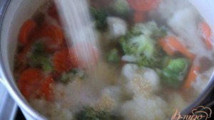 Быстрый овощной суп с кус-кусом