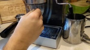 Gaggia Cubika, First coffee after repair.