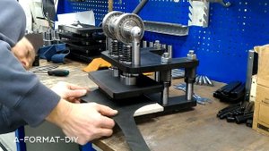 Ручной пресс для вырубки и тиснения кожи