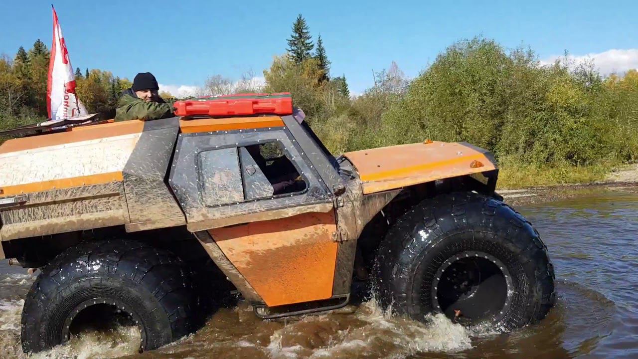 Перевал Дятлова на вездеходах Сокол. часть 1. смотреть онлайн
