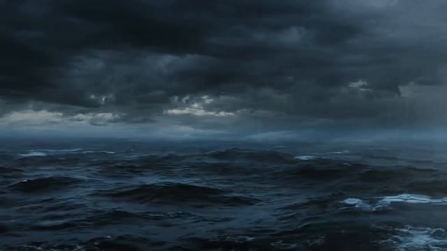 Шторм на море с грозой - Для сна и отдыха